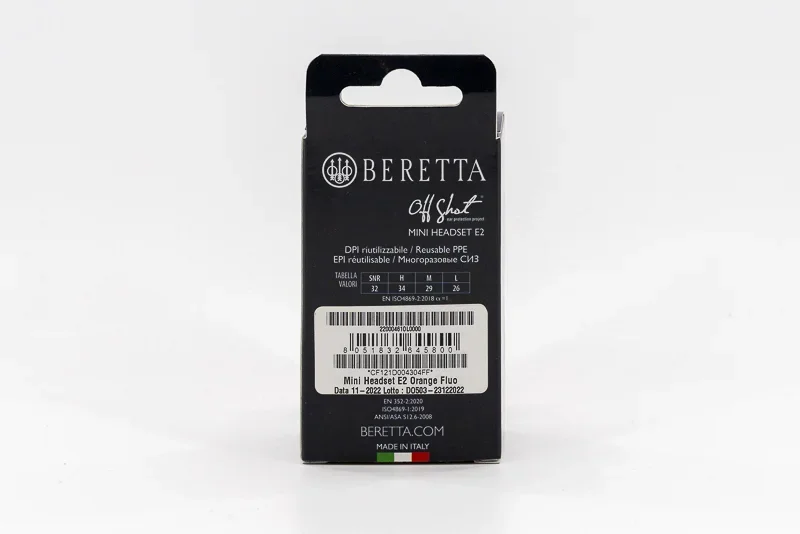 Beretta Mini Headset Arancione 3 Web BERETTA Mini Headset – dettaglio