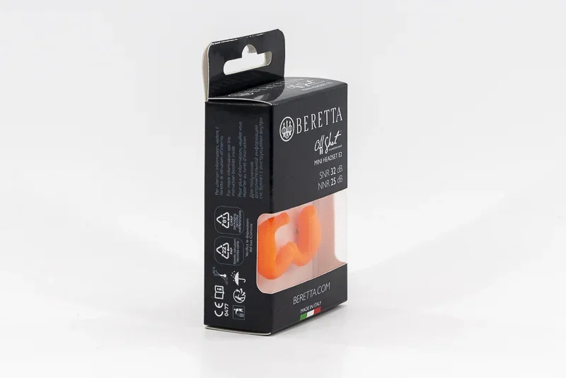 Beretta Mini Headset Arancione 5 Web BERETTA Mini Headset – reticolo