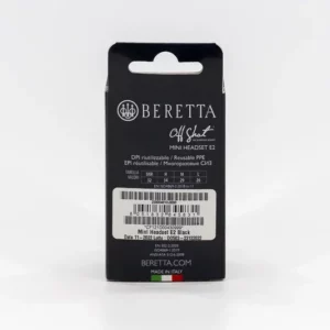 Beretta Mini Headset Nero 3 Web BERETTA Mini Headset – dettaglio