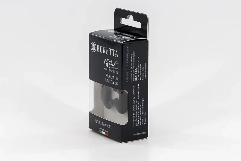 Beretta Mini Headset Nero 6 Web BERETTA Mini Headset – torrette di regolazione