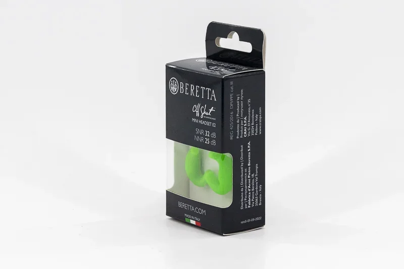 Beretta Mini Headset Verde 7 Web BERETTA Mini Headset – dettaglio