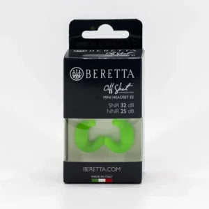 Beretta Mini Headset Verde Web BERETTA Mini Headset – vista posteriore