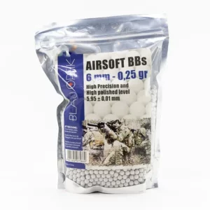 Blauoptik Airsoft 6mm 0.25gr Web BLAUOPTIK airsoft 6mm – vista laterale