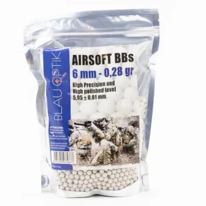 Blauoptik Airsoft 6mm 0.28gr Web BLAUOPTIK airsoft 6mm – dettaglio