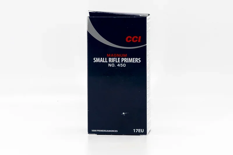 CCI Magnum small rifle primers no. 450 conf. da 10
