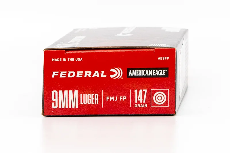 FEDERAL 9mm Luger
147gr