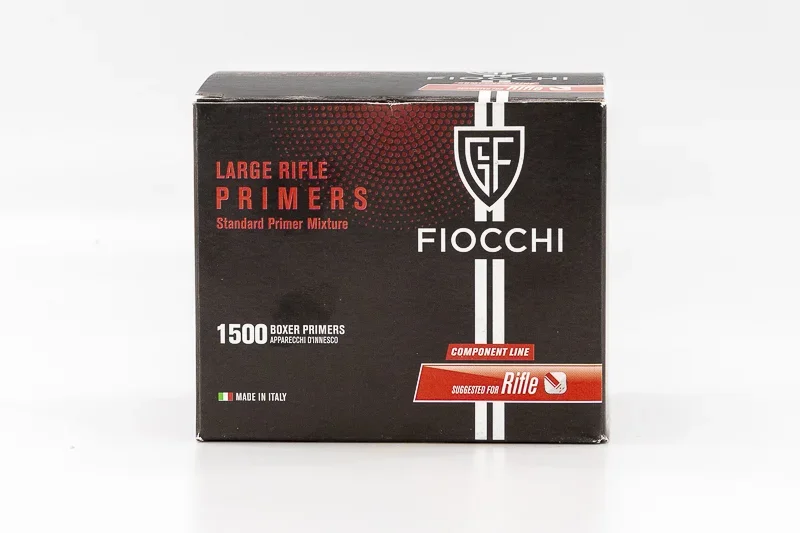 FIOCCHI Large Rifle Primers - Confezione da 10