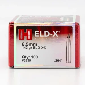 Hornady ELD X 143gr – Calibro 6 5mm 3 Web