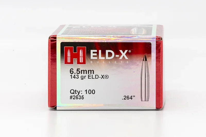 Hornady ELD X 143gr – Calibro 6 5mm 3 Web