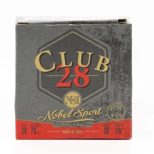 NOBEL Sport CLUB 28 – Piombo N.11 – 21g – Diametro 1.7 Mm Web NOBEL Sport CLUB .410 – Calibro 36 – reticolo