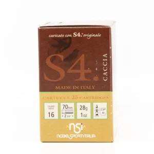 NOBEL Sport S4 – Calibro 16 3 Web NOBEL Sport S4 – Calibro 16 Piombo n.7 – vista laterale