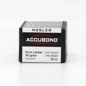 Nosler AccuBond 6mm 3 Web