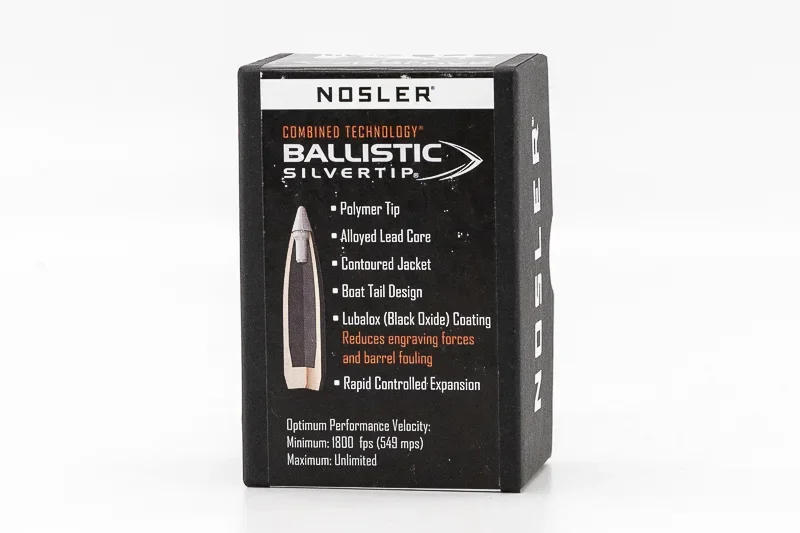 NOSLER Ballistic Silver Tip 115gr - Calibro .25 (50 pz)