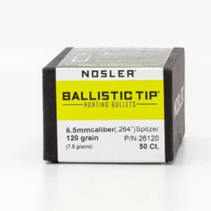 Nosler Ballistic Tip 120 Grain 270 4 Web