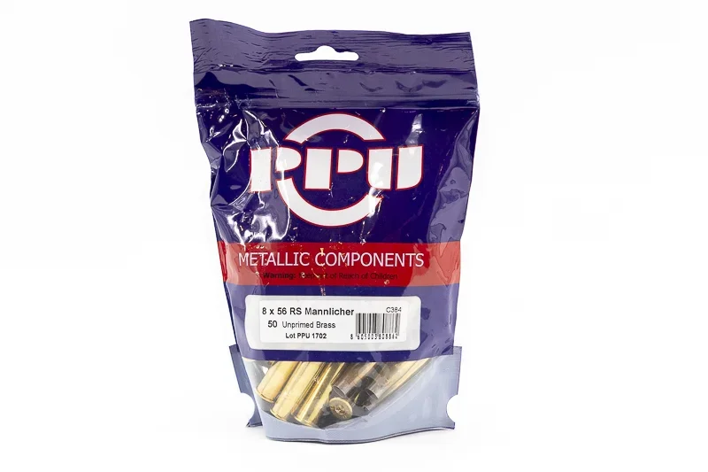 PPU Metallic Components - Calibro 8x56 RS (50 pz)