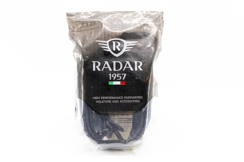 RADAR bretella in nastro fisso nero 40mm