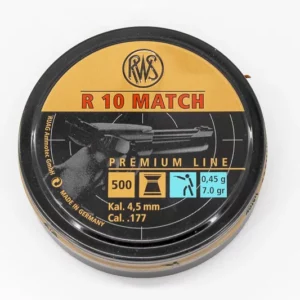 RWS Match R10 - Calibro 4_5 - 0_45g_web RWS Match R10 – Calibro 4,5 mm – 0.45g