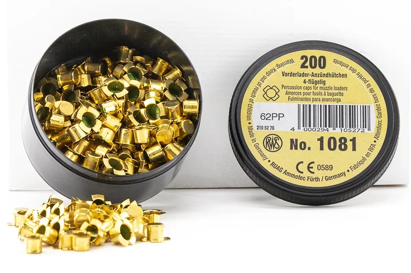 RWS No. 1081 - Inneschi a percussione anulare per pistola (confezione da 200)