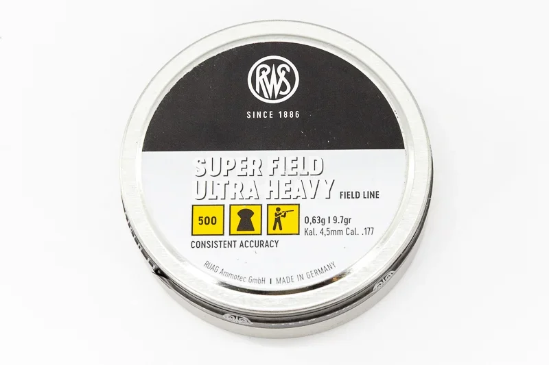 RWS Super Field Ultra Heavy – Calibro 4 5 Mm Web RWS Super Field Ultra Heavy – Calibro 4,5 mm – dettaglio