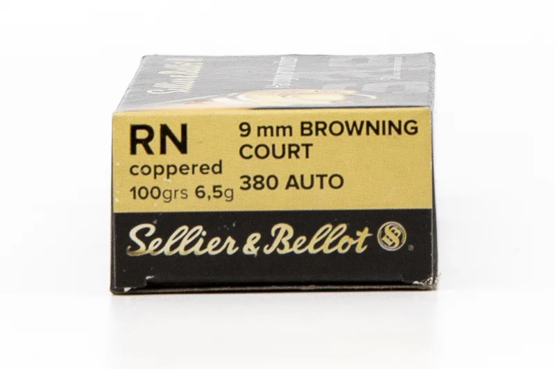 SELLIER & BELLOT 9mm Browning (100gr)