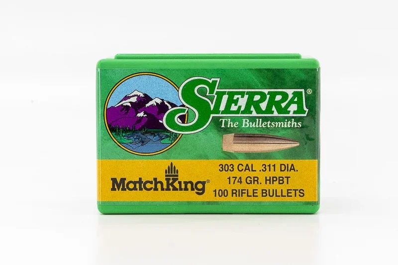 SIERRA MatchKing 174gr HPBT - Calibro .303 British