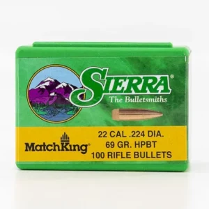 Sierra MatchKing 69gr HPBT – Calibro 22 Web