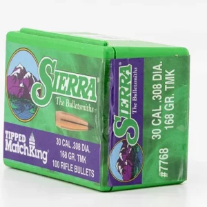 SIERRA Tipped Match King 155gr – Calibro .30 – vista posteriore