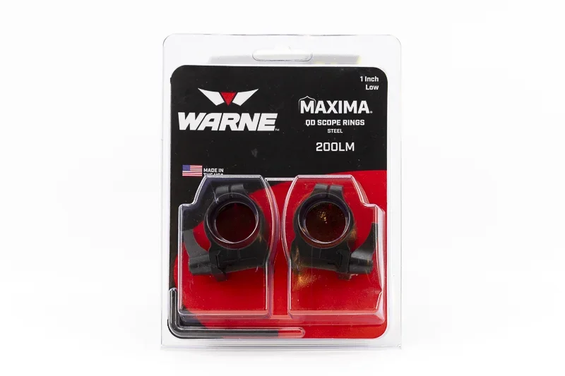 WARNE anelli 1 inch low con leva