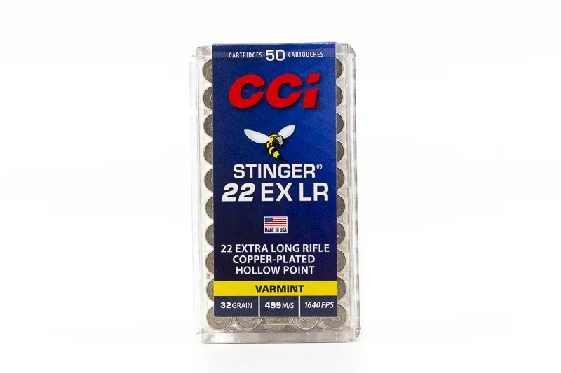 CCI Stinger .22LR – torrette di regolazione