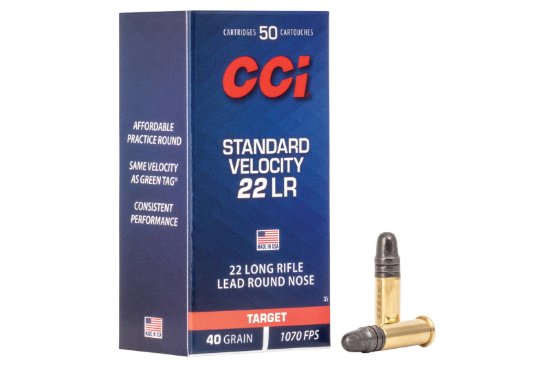 CCI Standard Velocity .22LR 40 grain