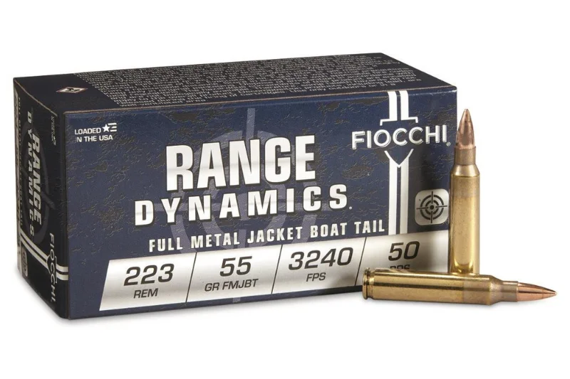 FIOCCHI .223 REMINGTON FMJ 55