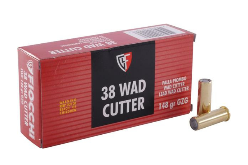 FIOCCHI 38 SPL. Wad Cut. 148gr