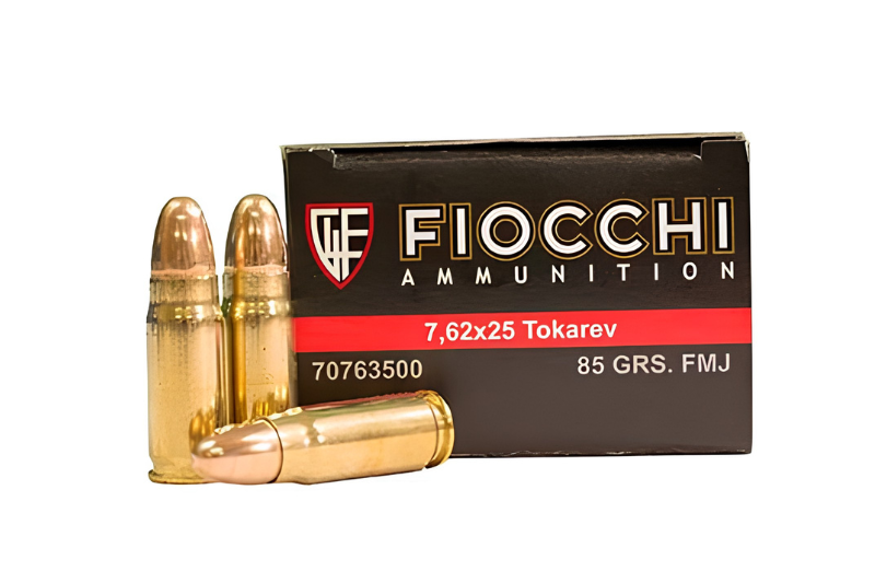 FIOCCHI 7,62X25 Tokarev 85 grs FMJ