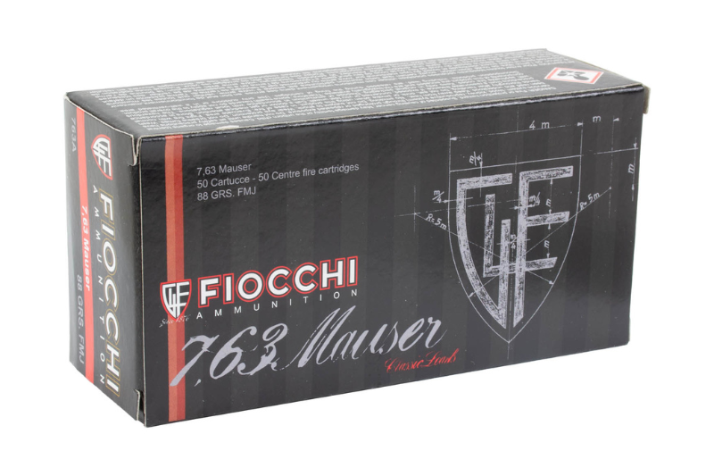 FIOCCHI 7,63 Mauser 88grs FMJ