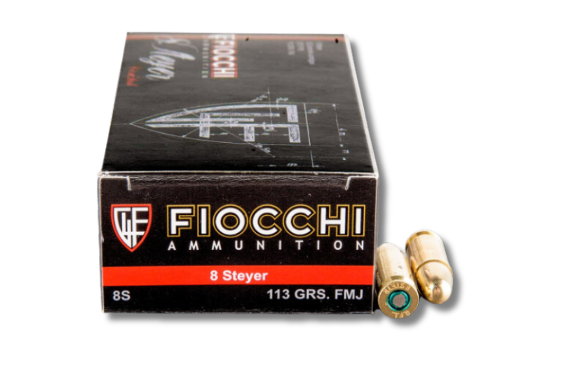 FIOCCHI 8 Steyr 113grs FMJ