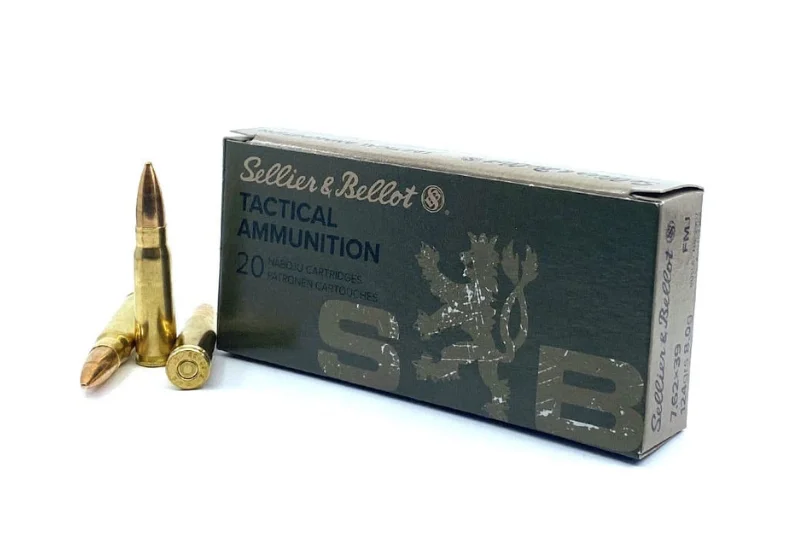 SELLIER & BELLOT CAL 7,62 X 39 FMJ 124 GR