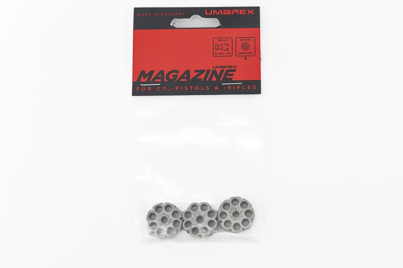 UMAREX Caricatore Rotante 8 colpi Cal. 4.5mm – Confezione Multipla
